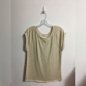 Gold Sparkly Zara Top